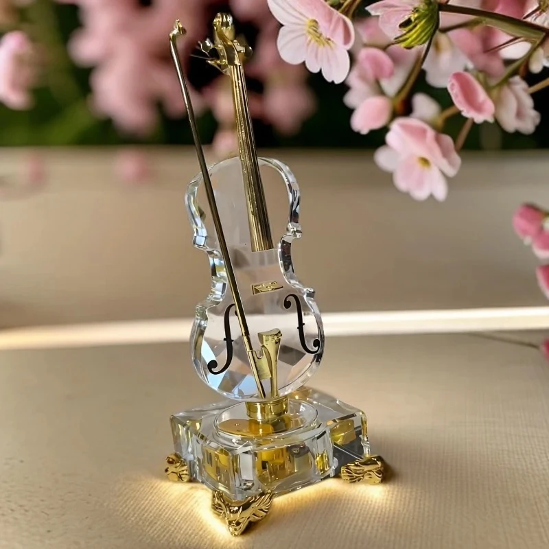 音乐小提琴家居摆件