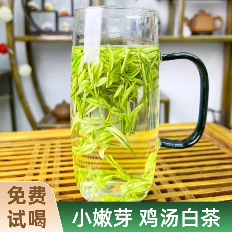 小嫩芽【竹林香安吉白茶】2025新茶高山明前嫩芽兰花香正宗原产地