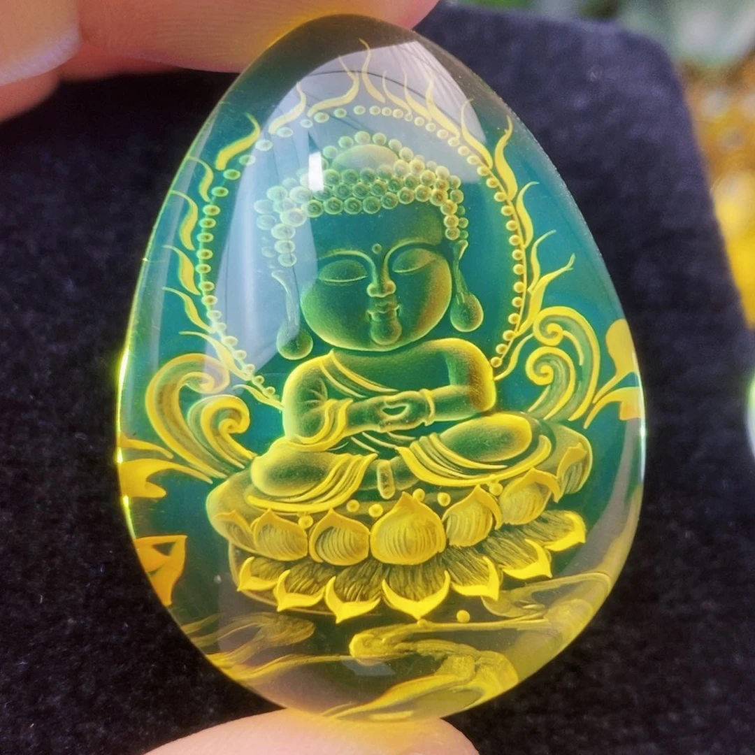 【闪购商品】金珀吊坠(不含链)未镶嵌