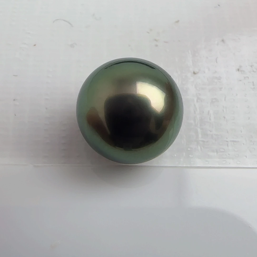 海水珍珠裸珠大溪地10.5-10.6 不鉴赏 可定制