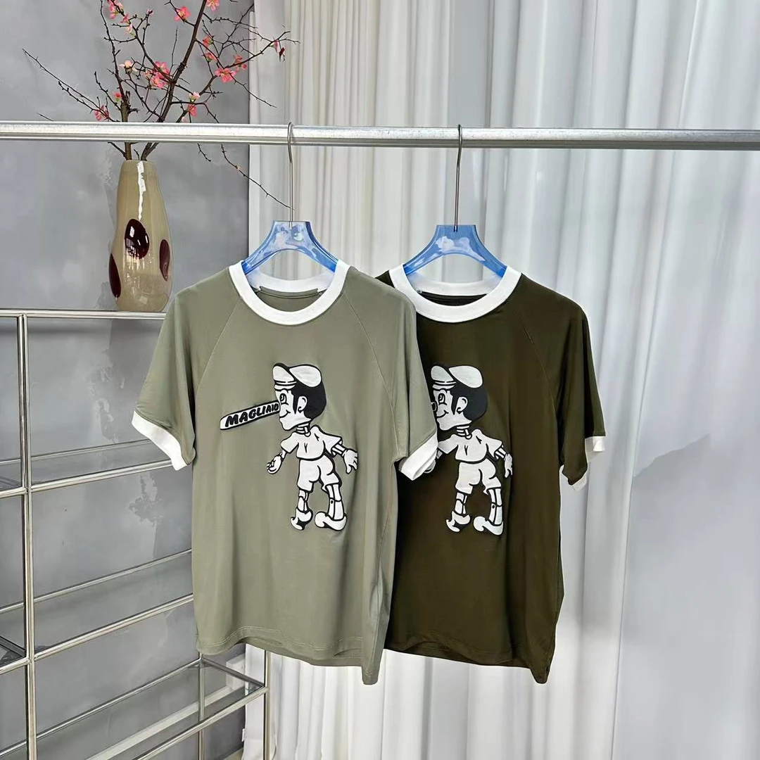 D STUDIO 两色匹诺曹印花T恤 D2065