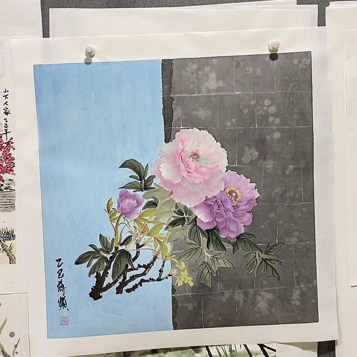 国画手写手绘作品129
