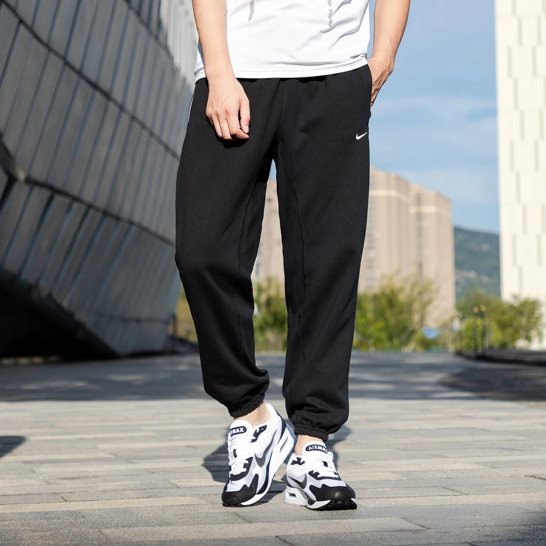 NIKE耐克长裤男装夏季新款宽松束脚裤休闲裤卫裤跑步运动裤CK6366