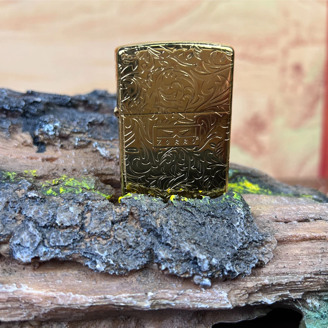 【火机云仓】煤油打火机创意个性二代唐草