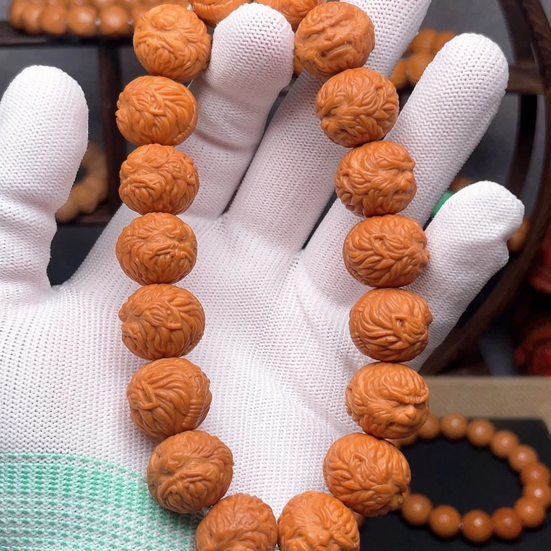 猴头核桃吊坠^****@猴头