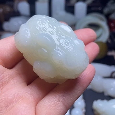 和田玉未镶嵌吊坠(不含链)