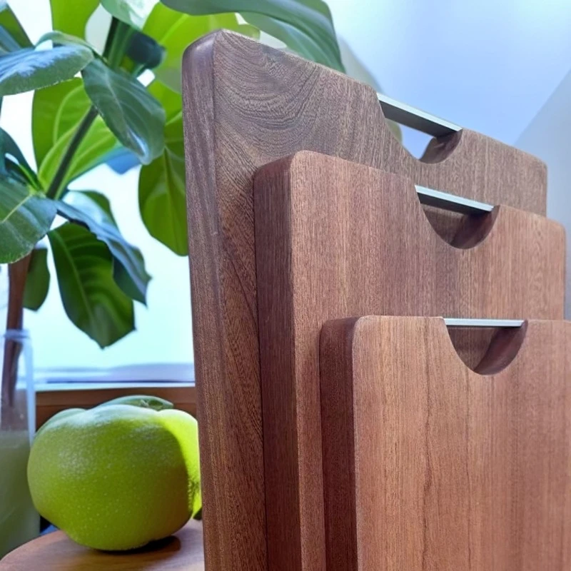潮星精选实木沙比利菜板长方形菜板防霉家用切水果