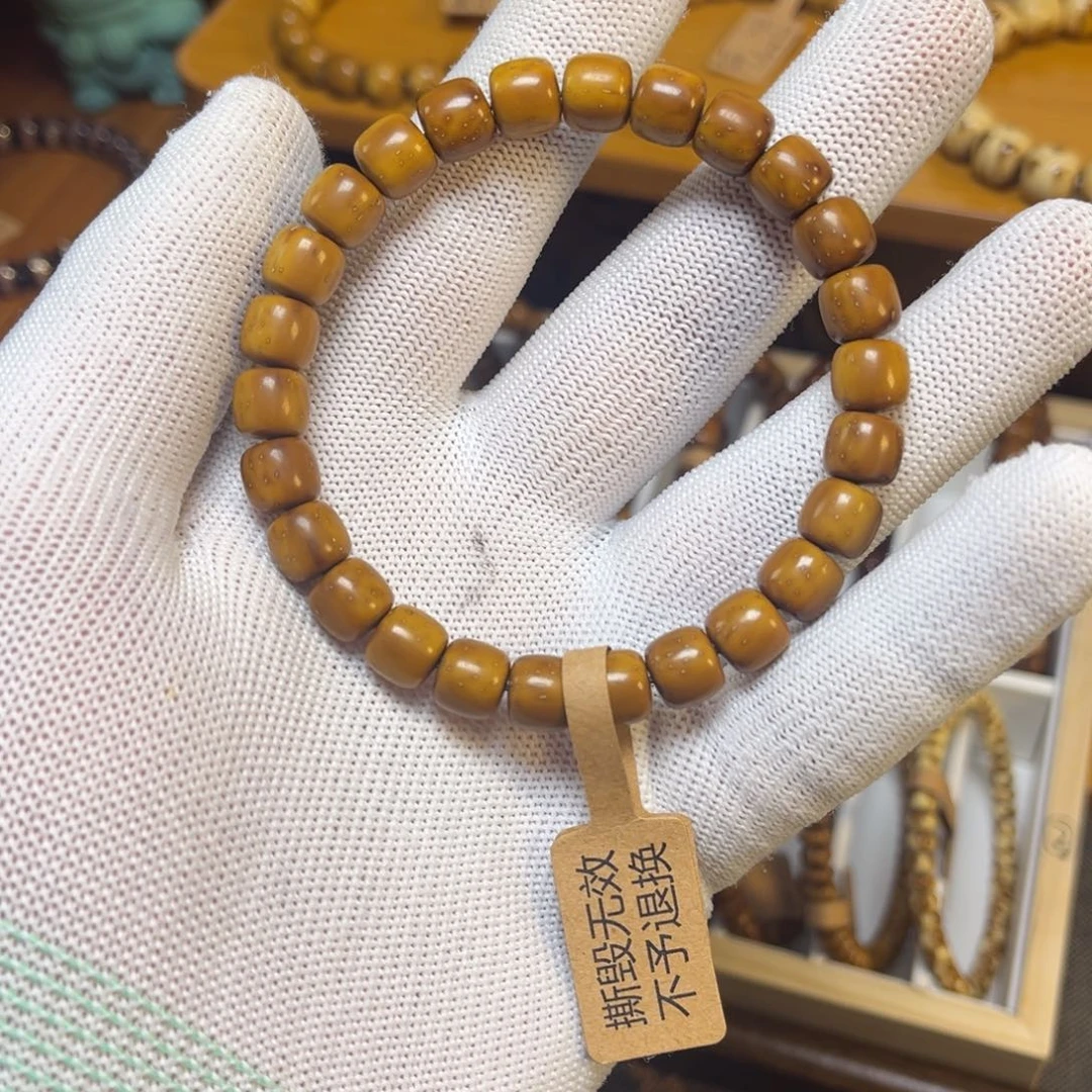 卡***露紫金鼠手串实心卡8.6全品