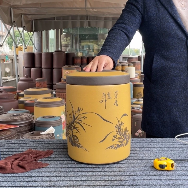 紫砂茶叶罐茶叶等