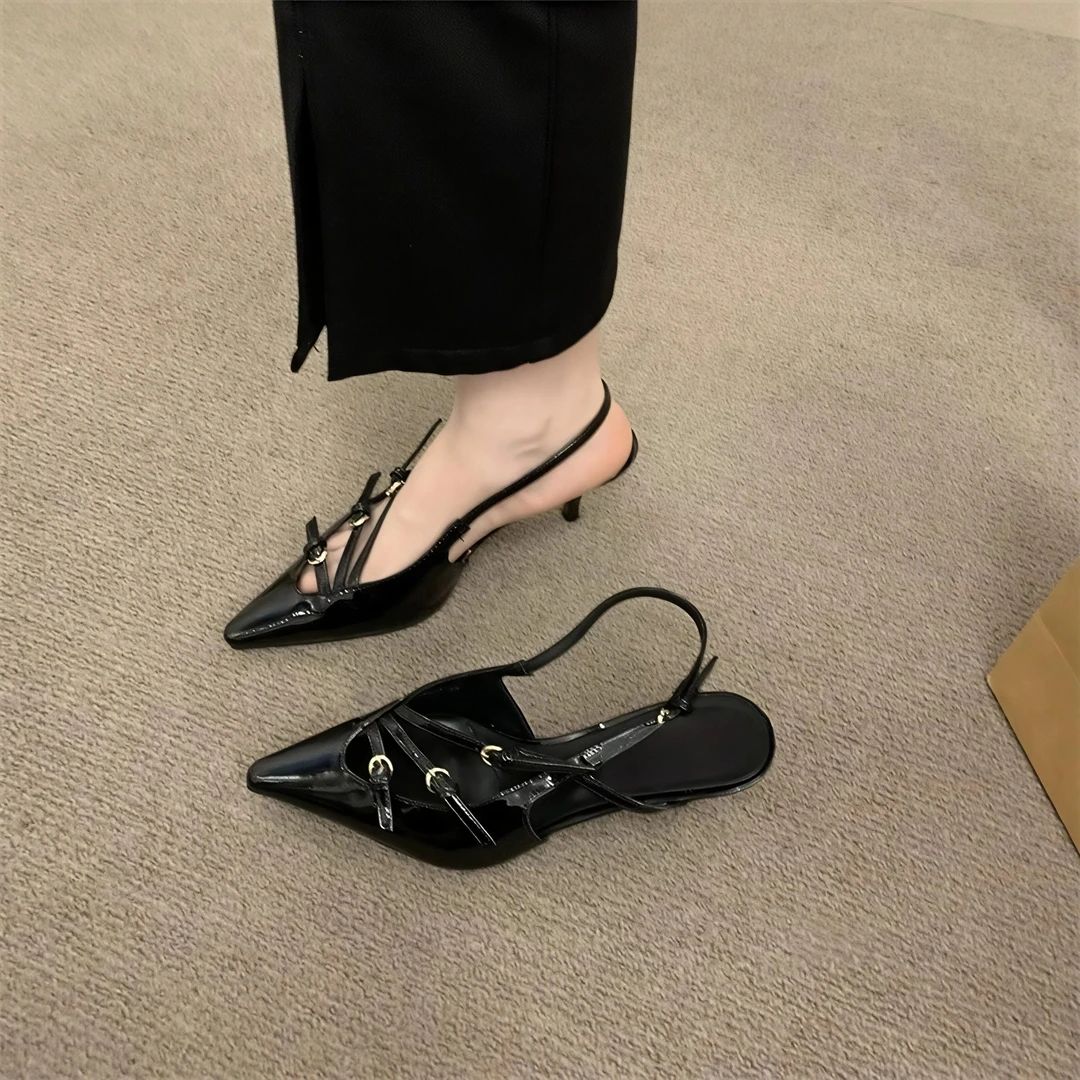 3号链接编码265-314百搭春夏气质浅口单鞋性感尖头高跟鞋