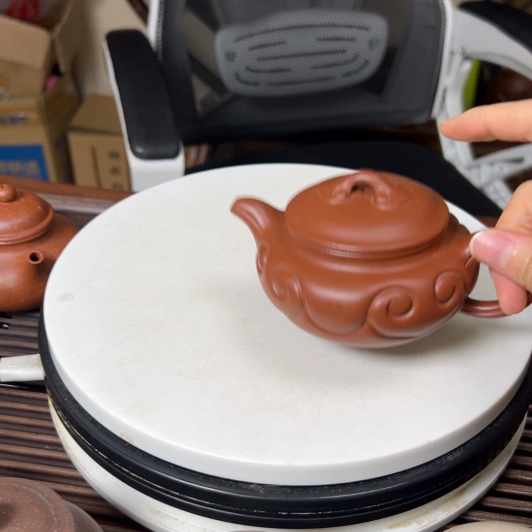 珺***珺茶壶紫砂朱泥全品170毫升