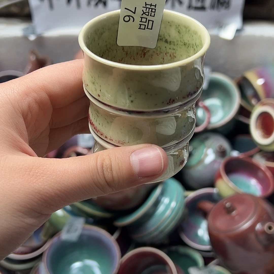 摆件陶窑口自销原矿钧瓷