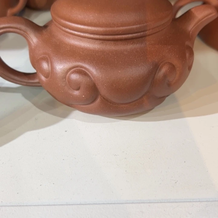 紫砂茶壶仿古如意350cc