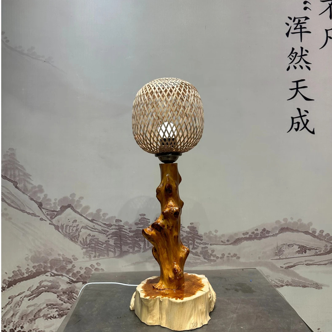 崖柏摆件饰品艺术灯011