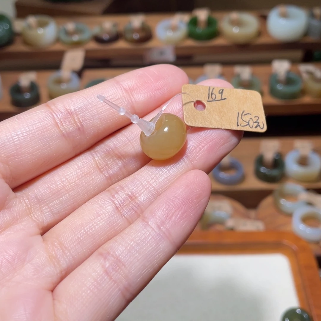 和田玉戒指未镶嵌❤****子169