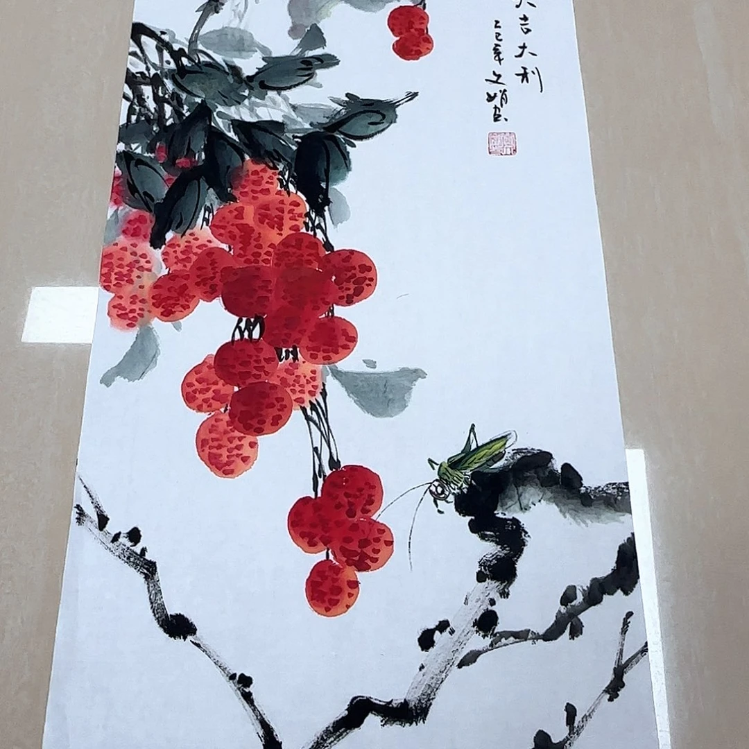 国画国画作品多次
