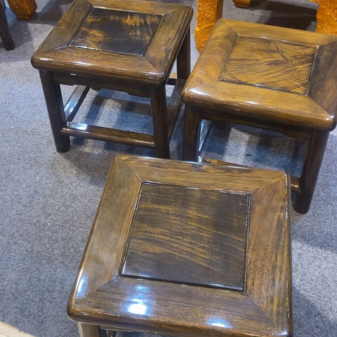 香榧木金丝楠木富贵凳