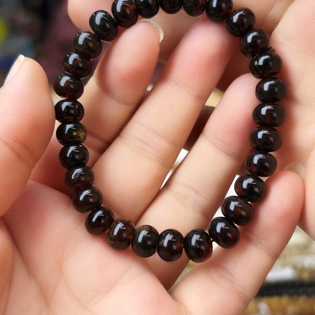 乐***心琥珀未镶嵌裸石八