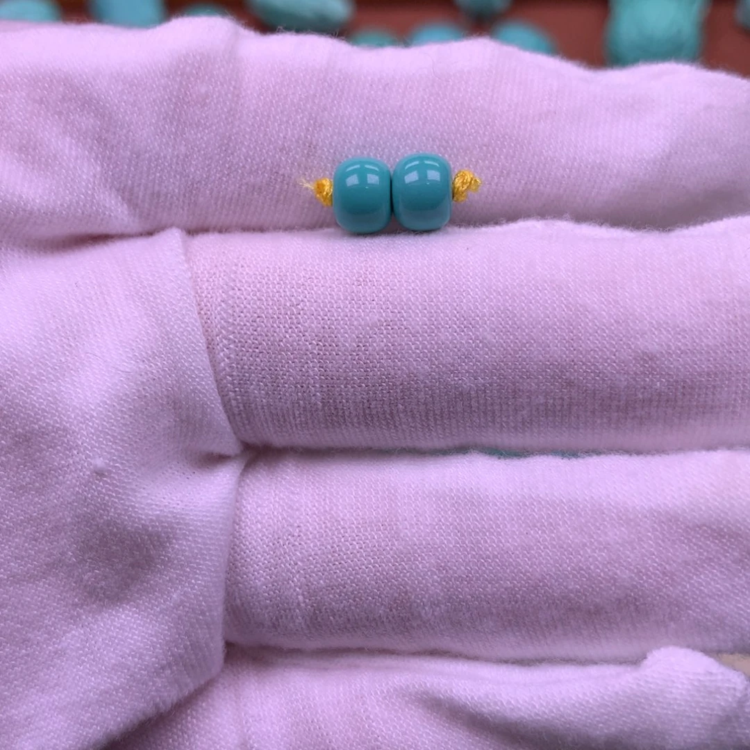 湖北原生态卡6老型蓝绿一对