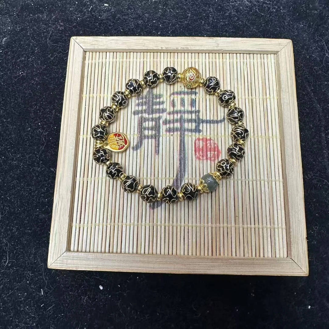 景泰蓝圆珠手串0002