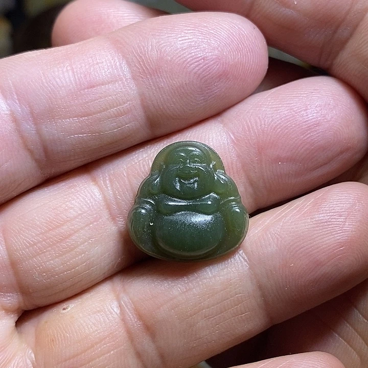 和田玉吊坠(不含链)未镶嵌w****桑
