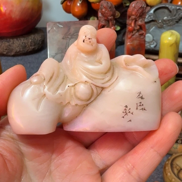 剑***心石材手工艺品摆件