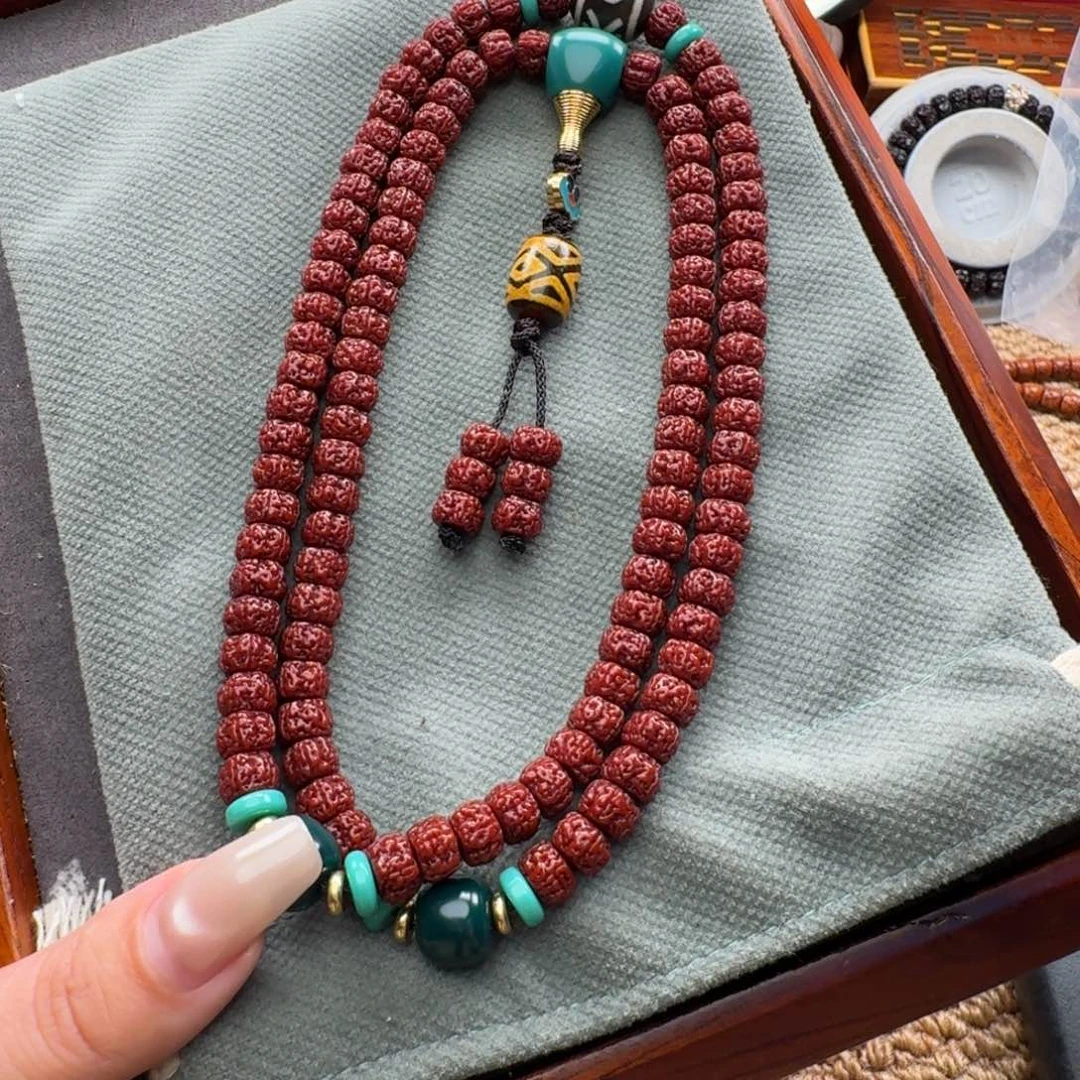 金刚菩提吊坠盘龙