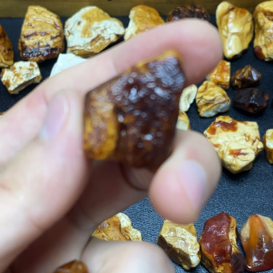 未镶嵌定制琥珀H****k定制