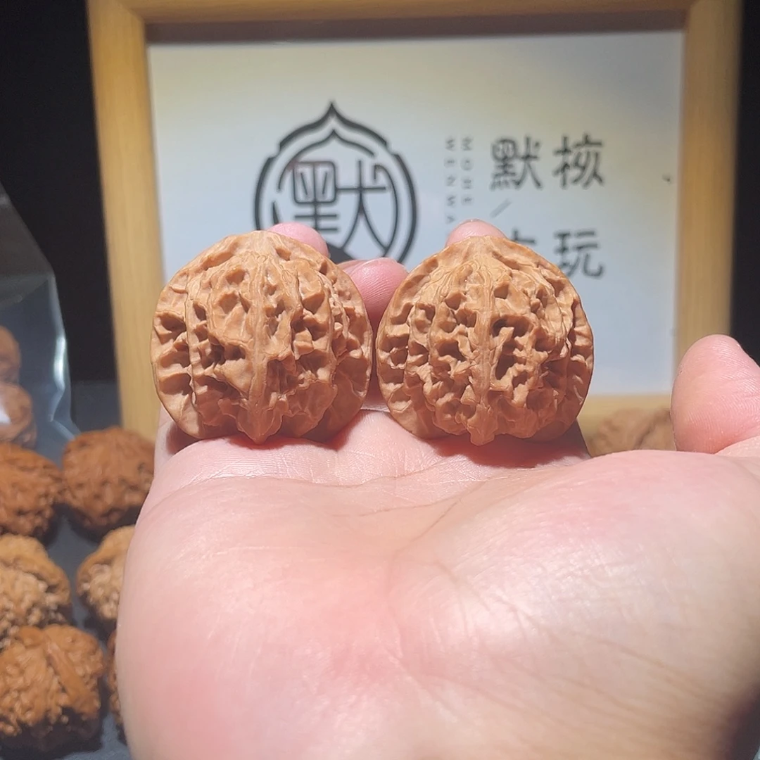 文玩核桃把件39全品苹果园