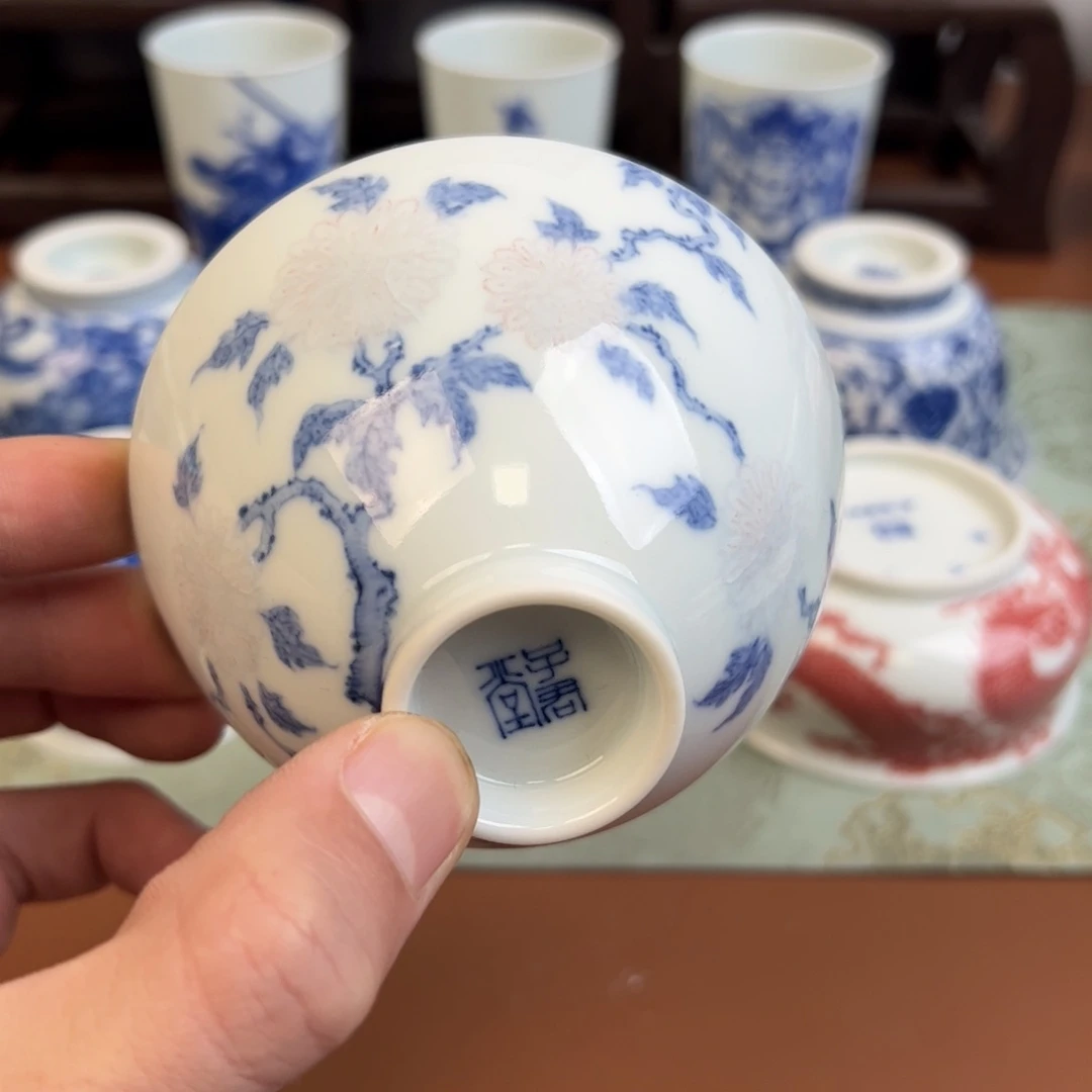 瓷片景德镇瓷器手工手绘