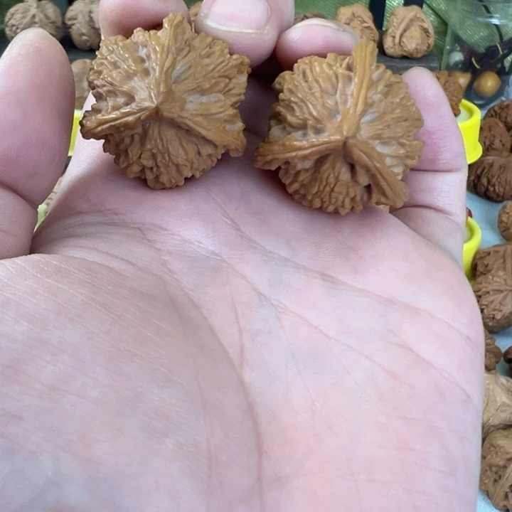 吊坠文玩核桃31尺全品无修盘山手捻奔