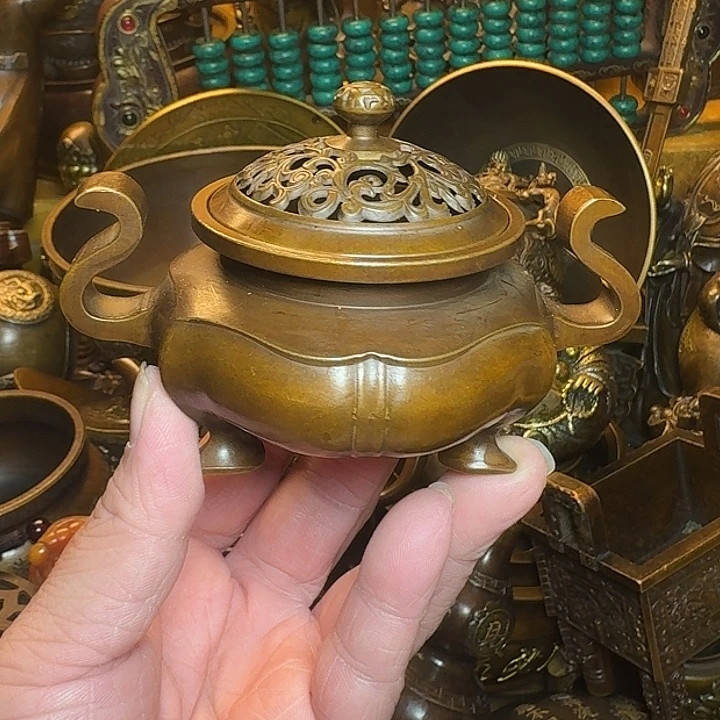 铜器摆件收收藏藏