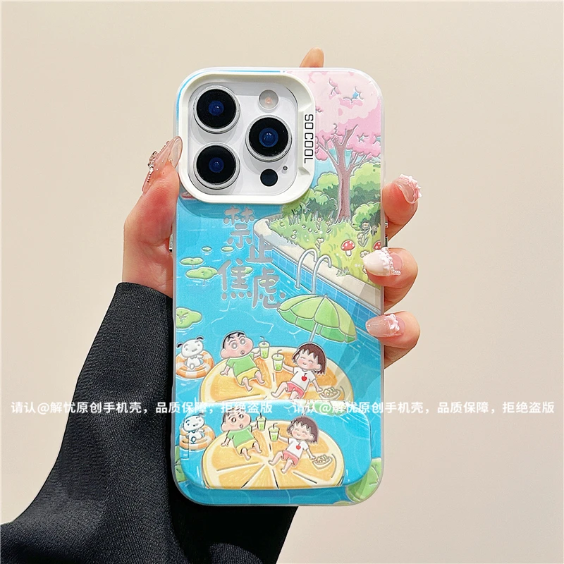 磨砂彩银适用苹果16/iPhone/华为荣耀/OPPO/VIVO/小米/手机壳保护