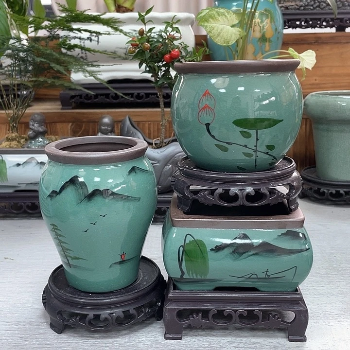 陶瓷花盆紫砂花盆抢购