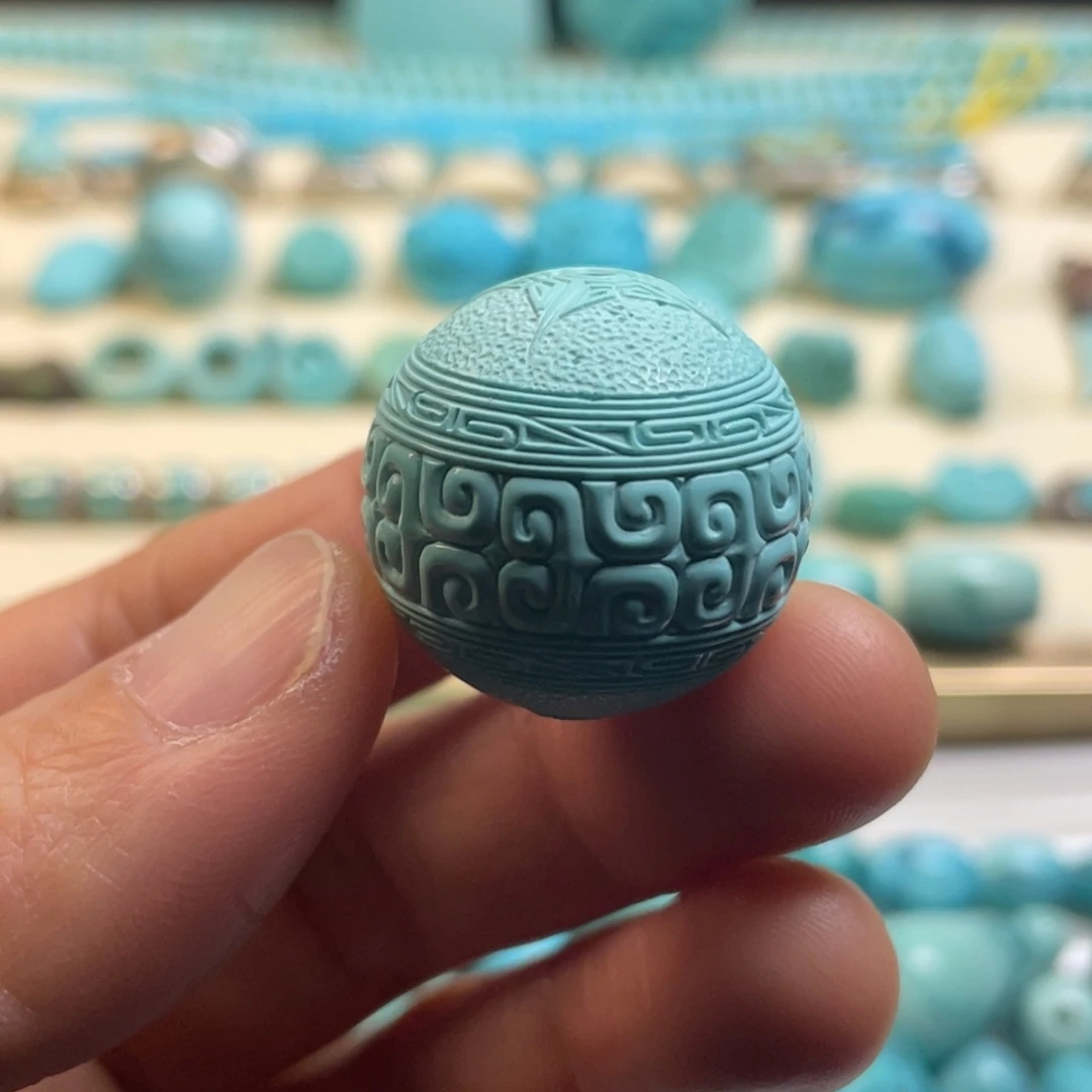 静***念绿松石未镶嵌颈饰