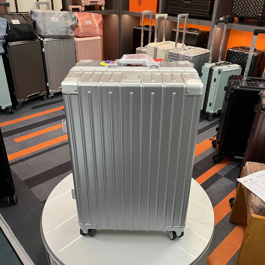 海棠树拉杆箱55开旅行箱行李箱静音万向轮铝框轻便登机箱清仓