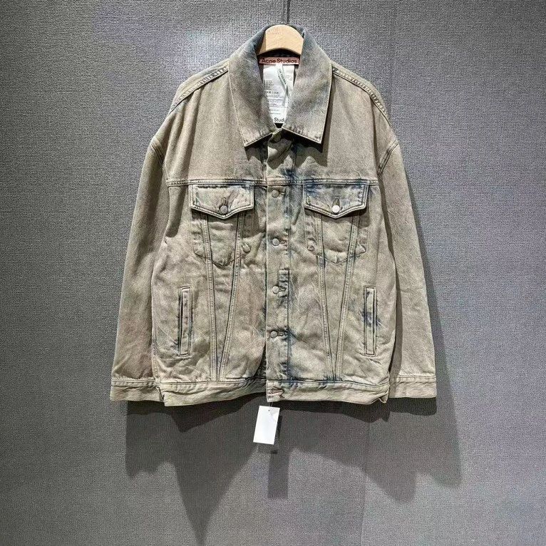 未使用 AcneStudios 做旧牛仔外套 xxs/xs码/7609