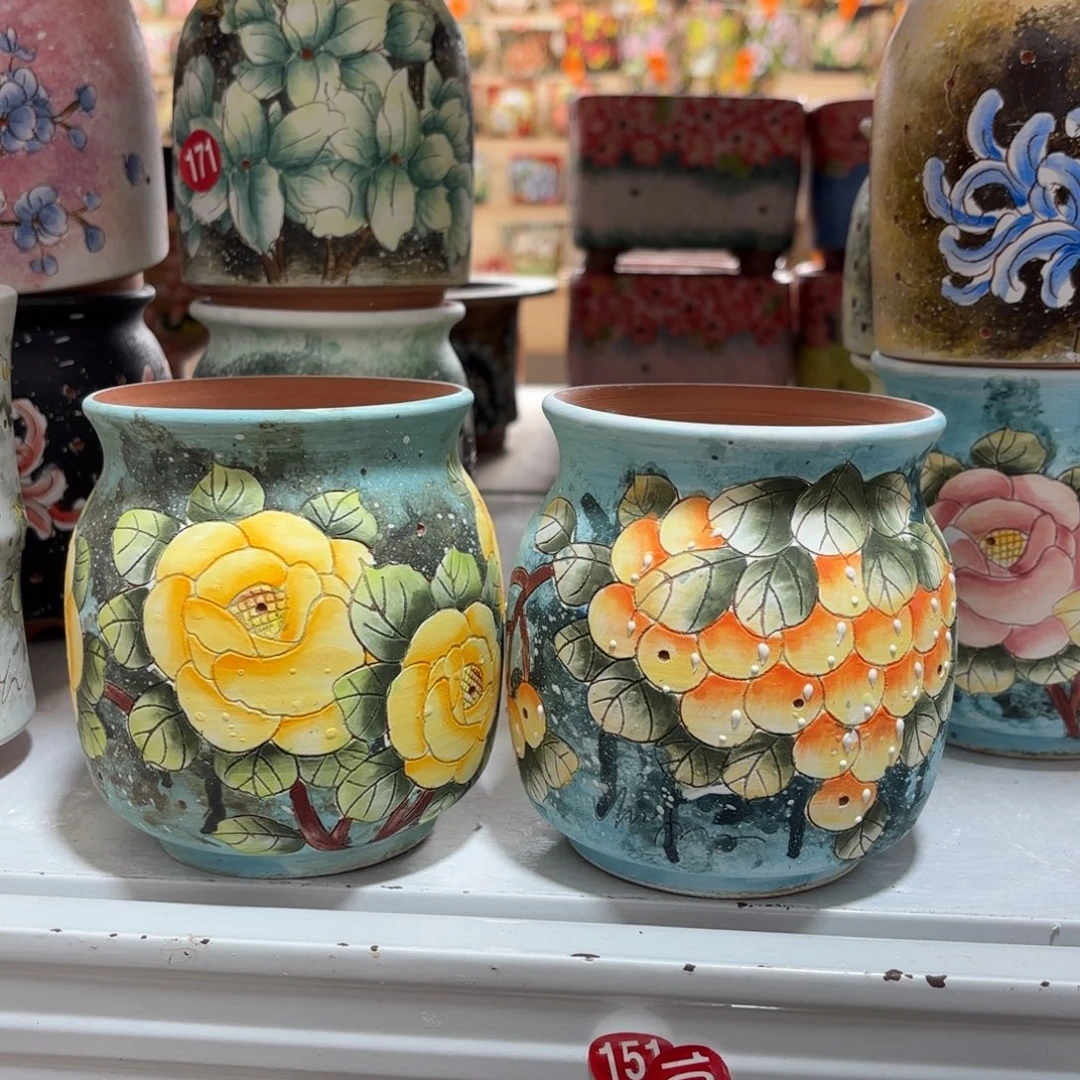 景德镇手绘花盆陶瓷9/11