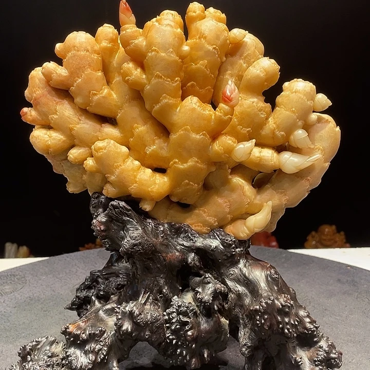 乐***土寿山石寿山石雕刻艺术品