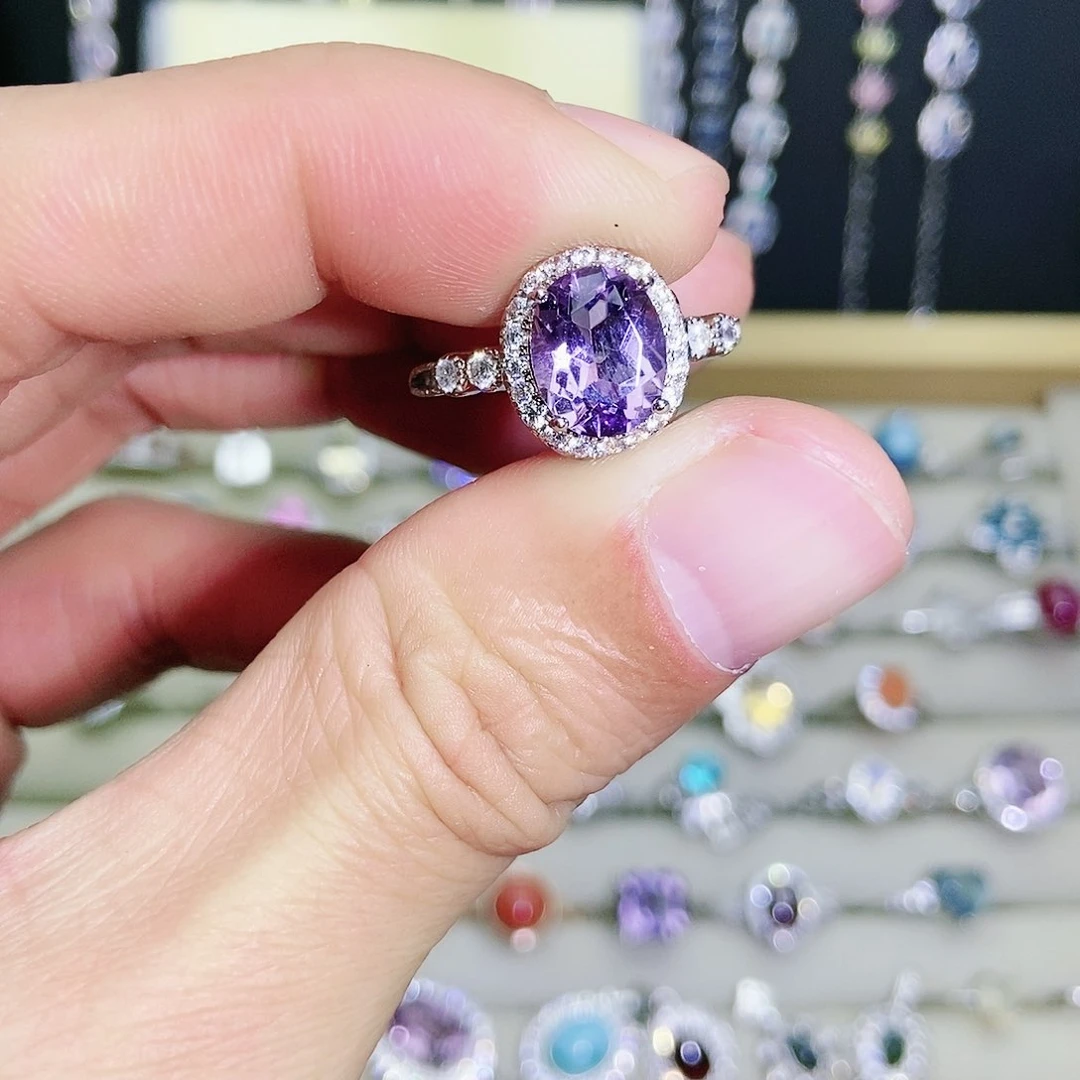 【闪购商品】未镶嵌戒指紫晶