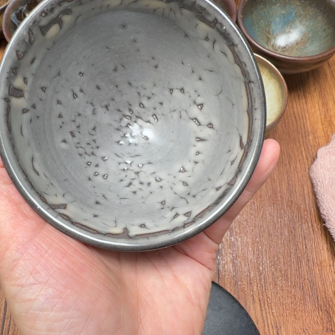 杯烧建盏茶盏茶杯180