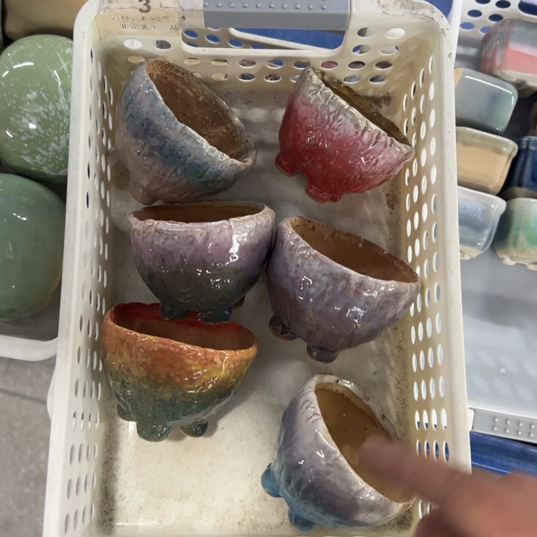 陶瓷陶瓷多肉花盆@@3