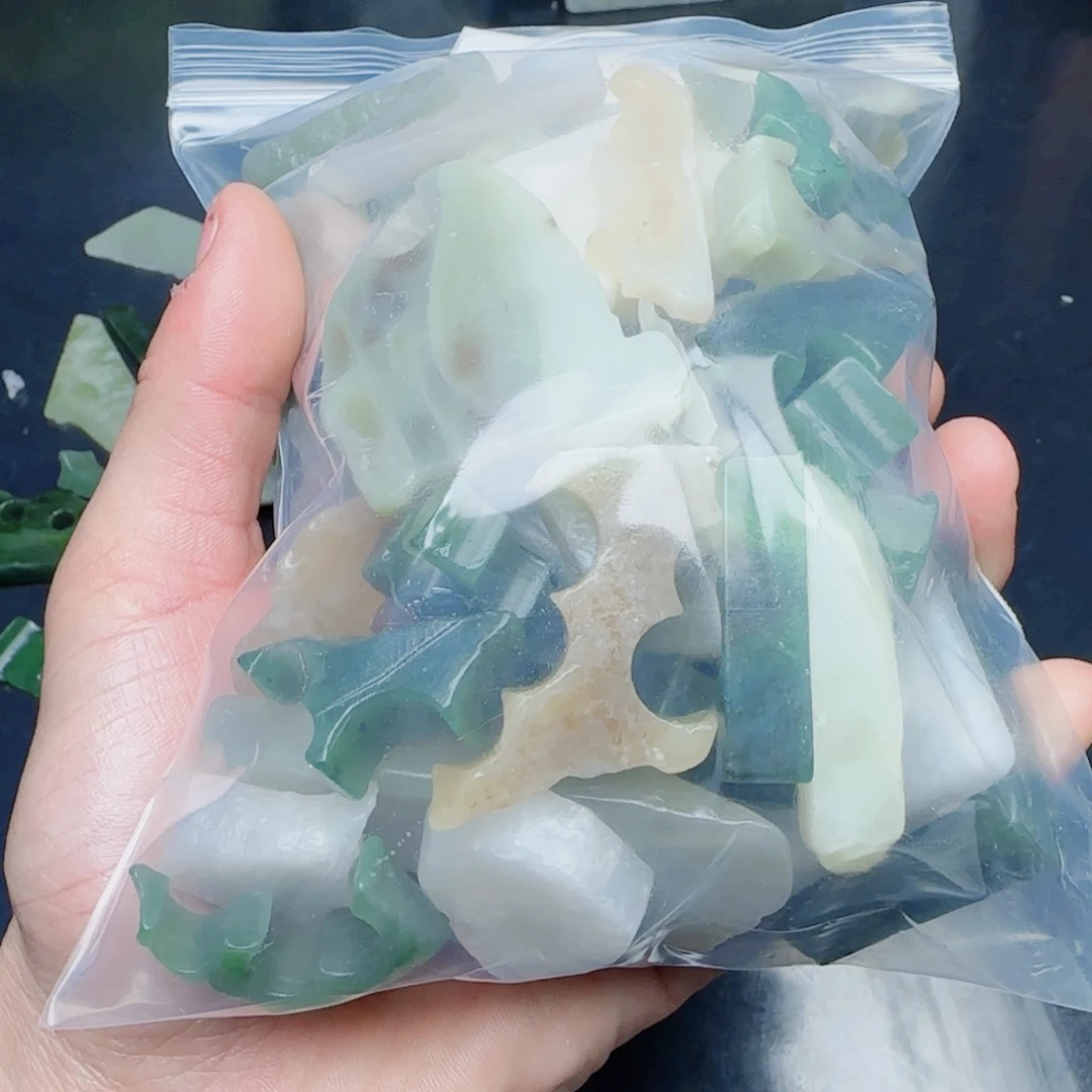 和田玉珠宝半成品未镶嵌