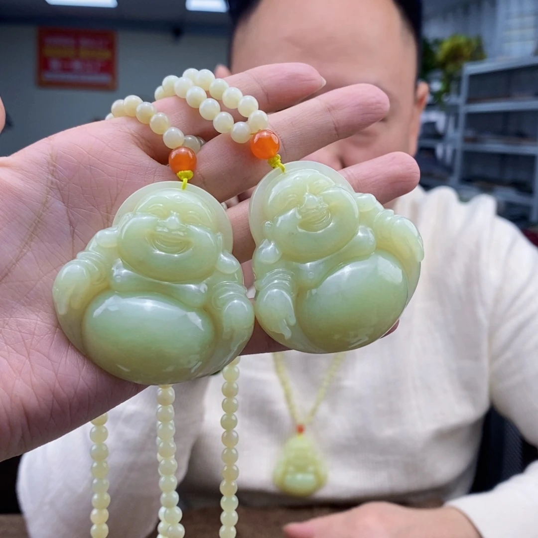 和田玉颈饰未镶嵌多样性发货 拍一发一