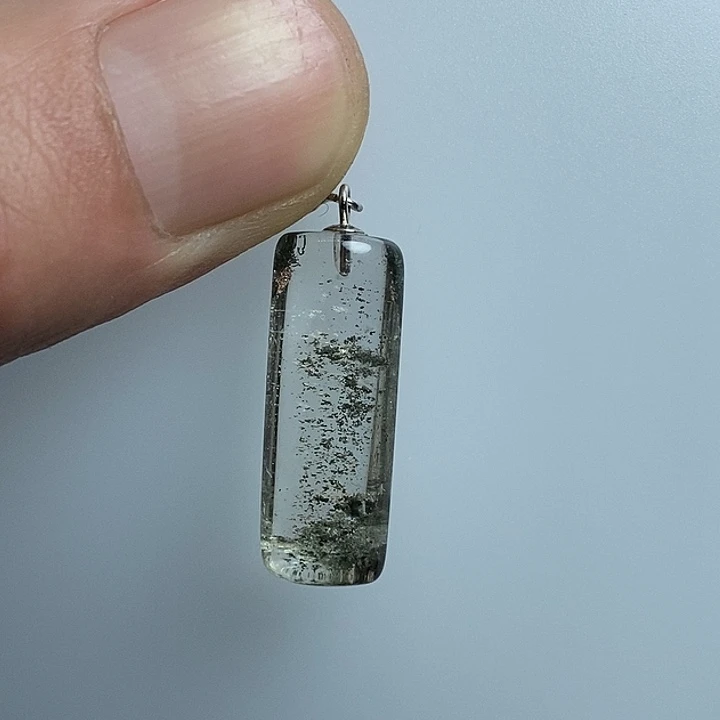 吊坠(不含链)水晶银S925镶嵌