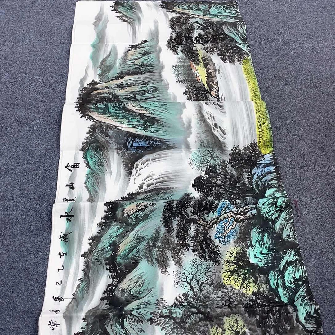 国画作品小姐姐放漏…