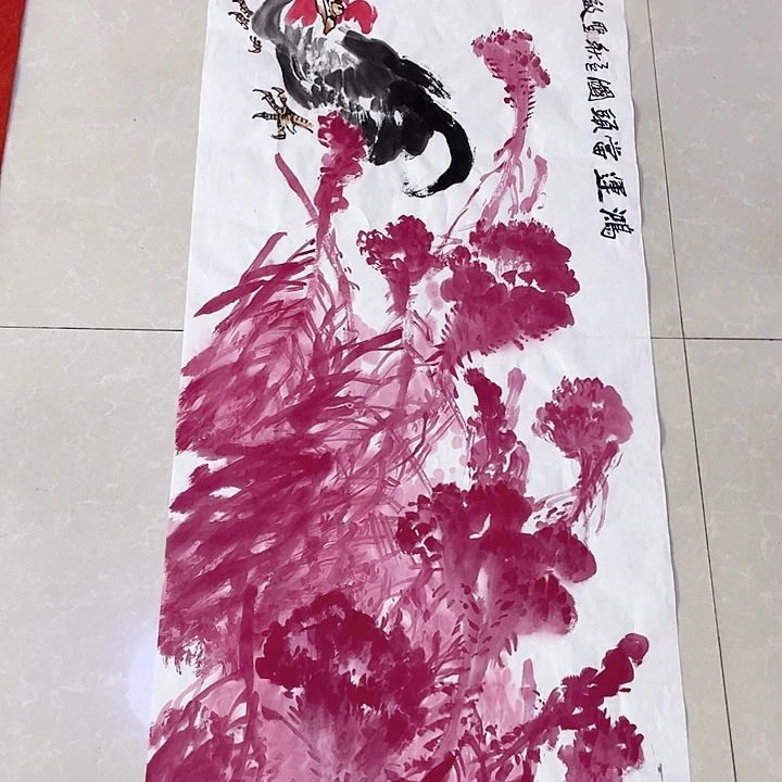 国画张圣敏先生纯手绘作品