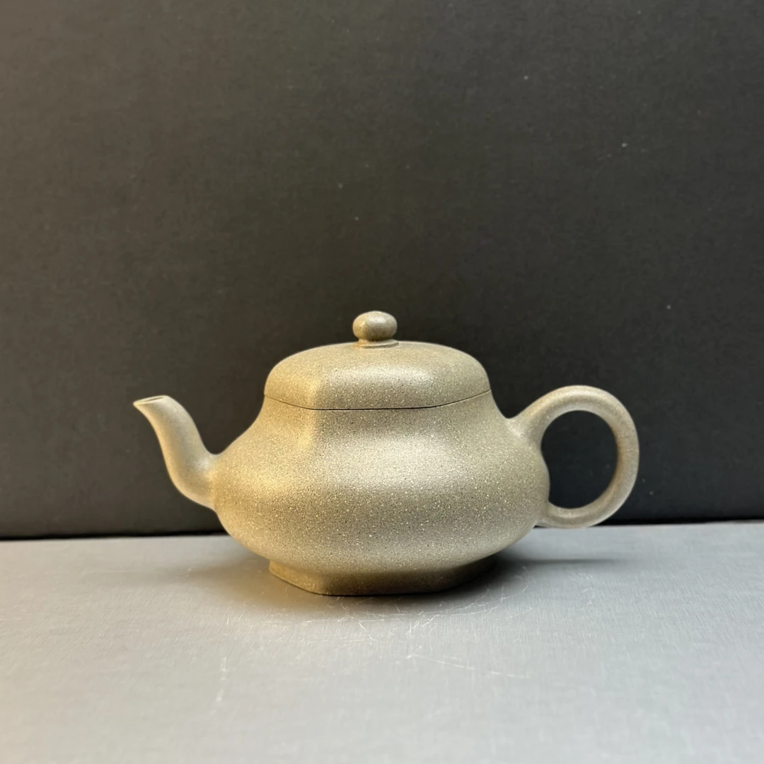 原矿老青段·全手工六方君德壶230cc网孔7