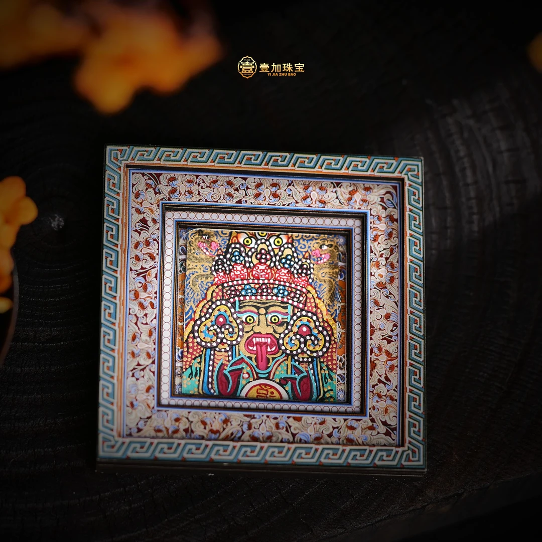 壹加小羊|扎基拉姆坛城冰箱贴