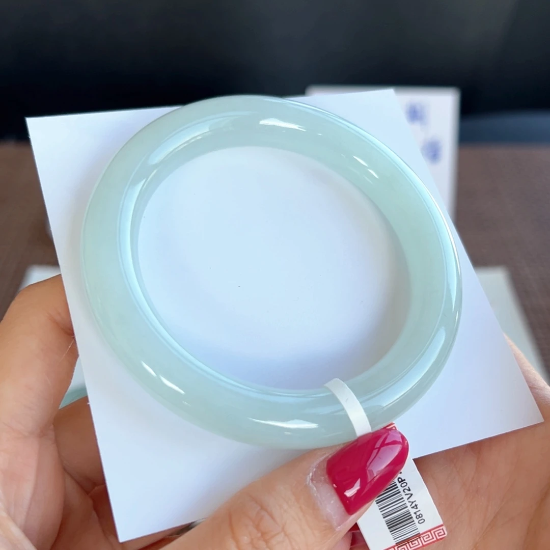 翡翠未镶嵌手镯37号 58.8